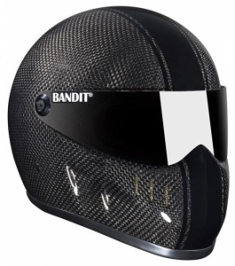 Bandit XXR Motorcycle Helmet - Carbon Fibre Racer